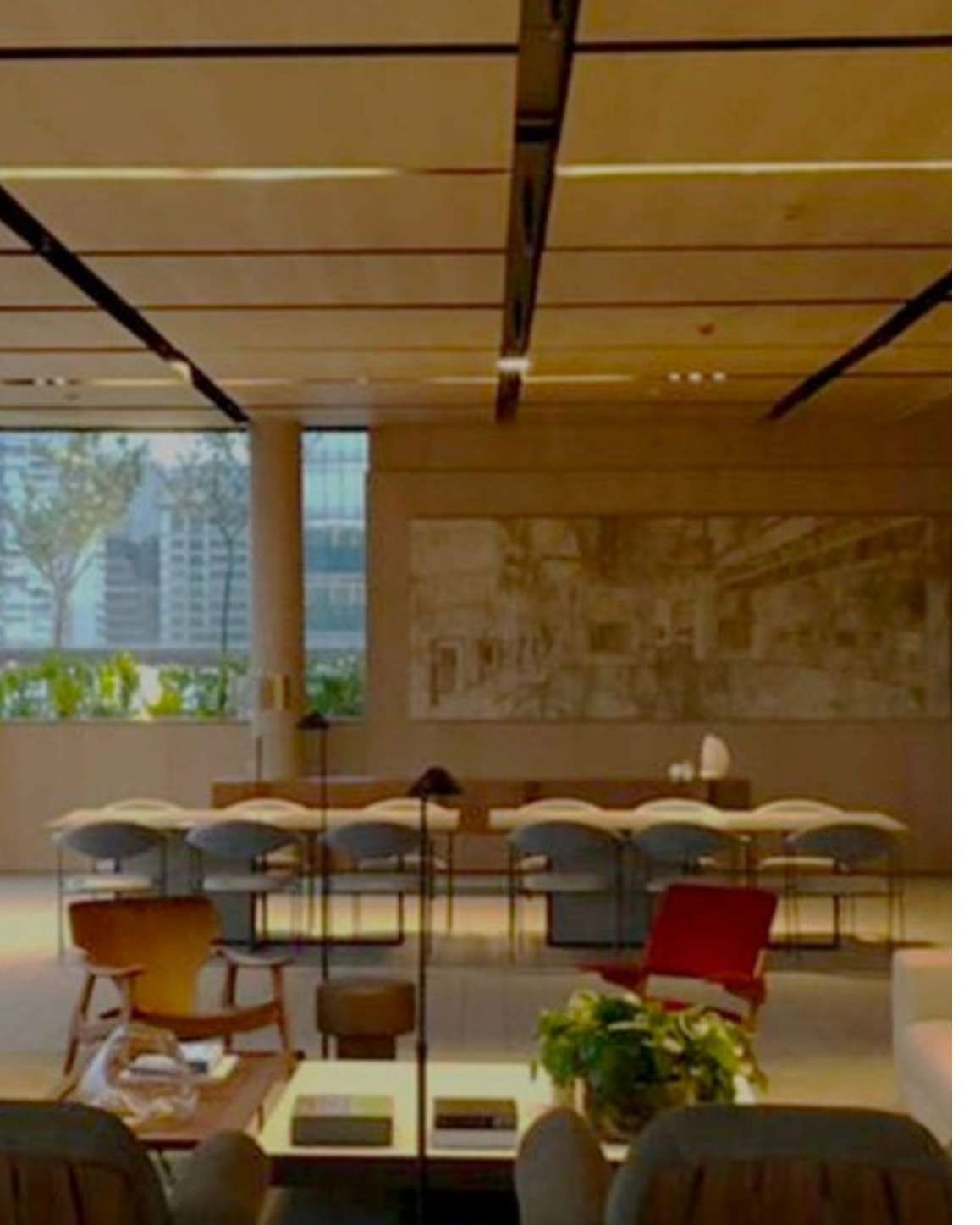 Ermenegildo Zegna no Lounge Apartamento do Shopping JK